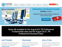 Tablet Screenshot of monks.com